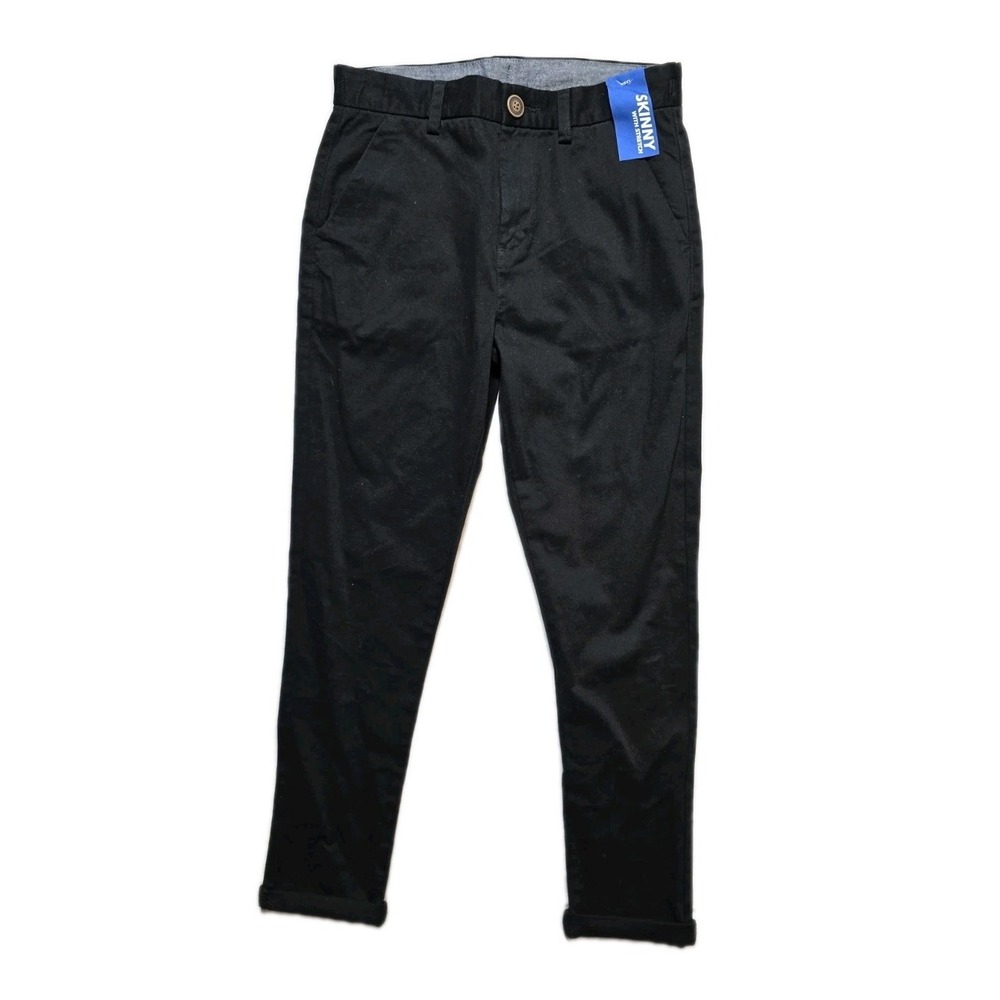 Next Boys  Skinny  Chino Pants  13 Years  Black  New